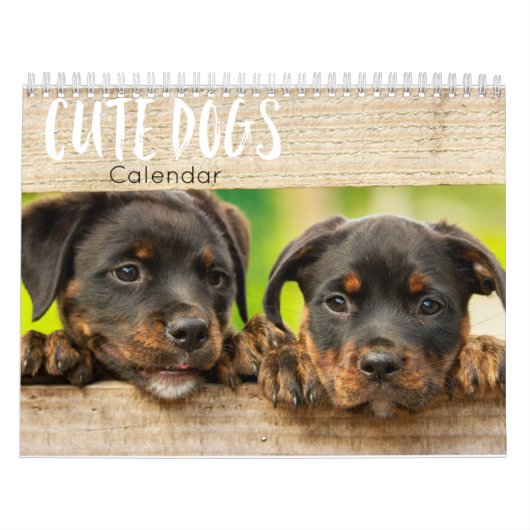 kalender voor schattige honden 2023 (Hoes)
