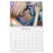 kalender voor surrealistische Afbeeldingen (Feb 2027)