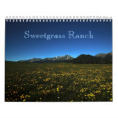 Kalender voor Sweetgras Ranch 2011 (Hoes)