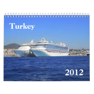 Kalender voor Turkije 2012