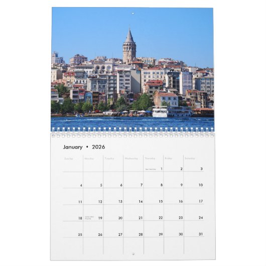 Kalender voor Turkije 2012 (Jan 2026)