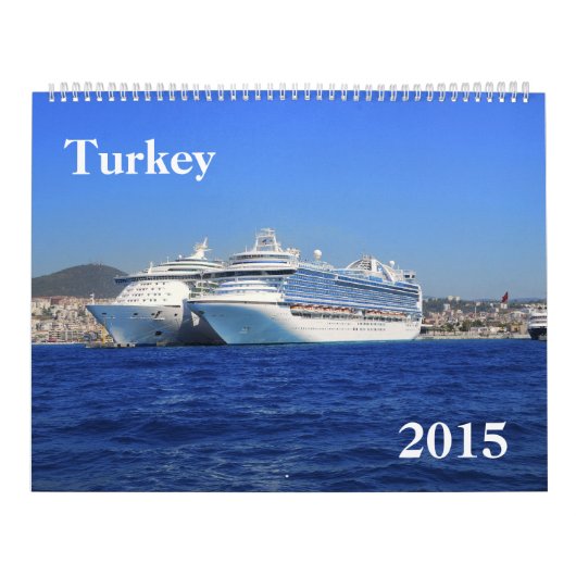 Kalender voor Turkije 2015 (Hoes)