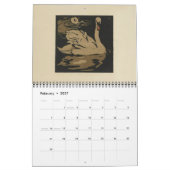 Kalender voor vierkantsdieren - Schema's op de wer (Feb 2027)