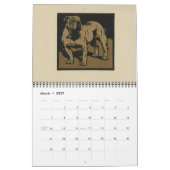 Kalender voor vierkantsdieren - Schema's op de wer (Mar 2027)
