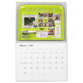Kalender voor VIZSLA Retro-koelkast (Feb 2027)