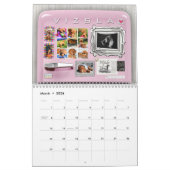 Kalender voor VIZSLA Retro-koelkast (Mar 2026)