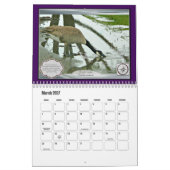Kalender voor vogels en water (middelgrote schaal) (Mar 2027)