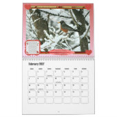 Kalender voor vogels en water (middelgrote schaal) (Feb 2027)