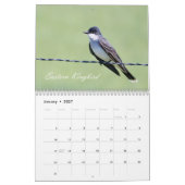 Kalender voor vogels in de velden en Prairies (Jan 2027)