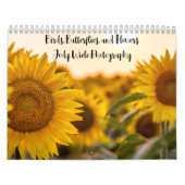 Kalender voor vogels, vlinders en bloemen (Hoes)