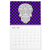Kalender voor volwassen suikerschedel (Mar 2027)