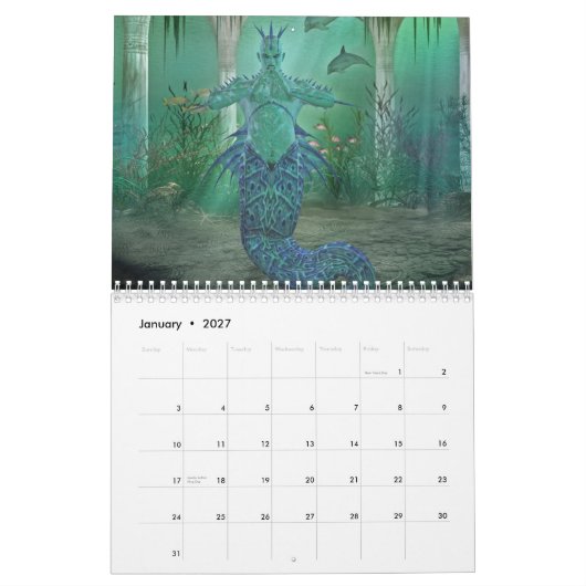 kalender voor vrienden van fantasie (Jan 2027)