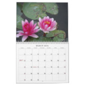 Kalender voor waterlelies (Mar 2026)