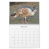 Kalender voor wilde dieren en vogels (Mar 2027)
