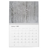 Kalender - vriendelijk bos (Jan 2027)