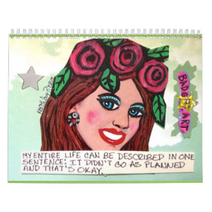 kalender VULT MET BAD GIRL ART