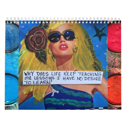 kalender"waarom leert het leven mij? kalender (Hoes)