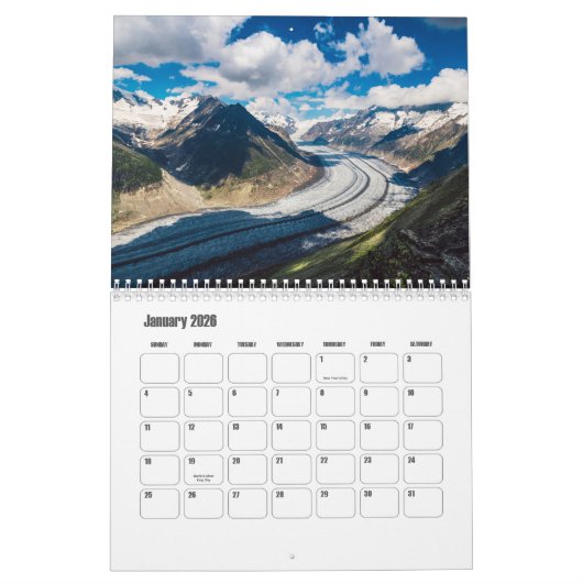 Kalender Wallis-Zwitserland (Jan 2026)