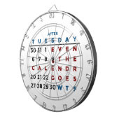 Kalender wat de WTF Dartbord (Voorkant Rechts)