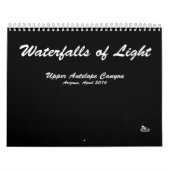 Kalender, watervallen van lichte, landschapsfoto's kalender (Hoes)