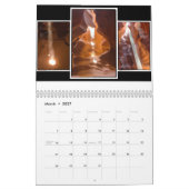 Kalender, watervallen van lichte, landschapsfoto's kalender (Mar 2027)