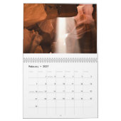 Kalender, watervallen van lichte, landschapsfoto's kalender (Feb 2027)