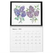 Kalender - Waterverf & Inktschilderijen. (Feb 2026)