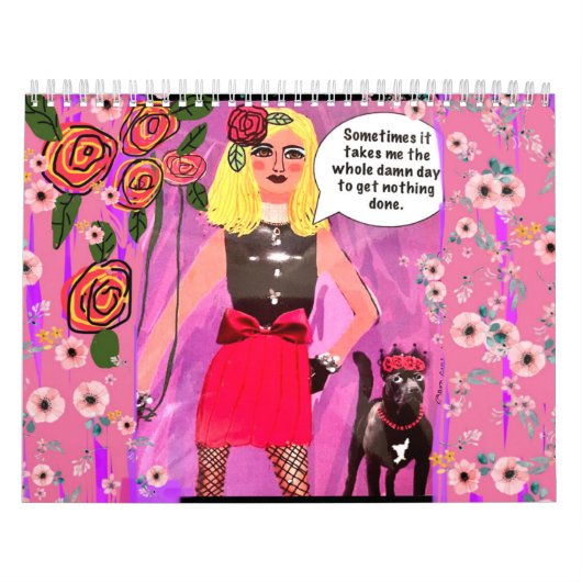 Kalender- Wees een slechte ** elke dag Kalender (Hoes)