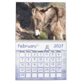 Kalender, Wilde Burros van het Zuidwesten van de w Kalender (Feb 2027)