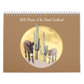 Kalender, Wilde Burros van het Zuidwesten van de w Kalender (Hoes)