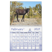 Kalender, wilde paarden uit de Westerne Verenigde Kalender (Feb 2027)