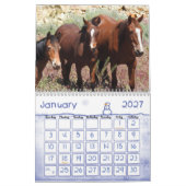 Kalender, wilde paarden uit de Westerne Verenigde Kalender (Jan 2027)