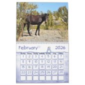 Kalender, wilde paarden uit de Westerne Verenigde  Kalender (Feb 2026)