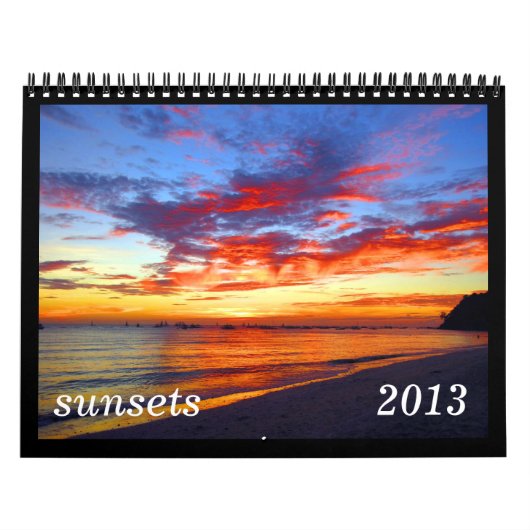 kalender zonsondergangen 2013 (Hoes)