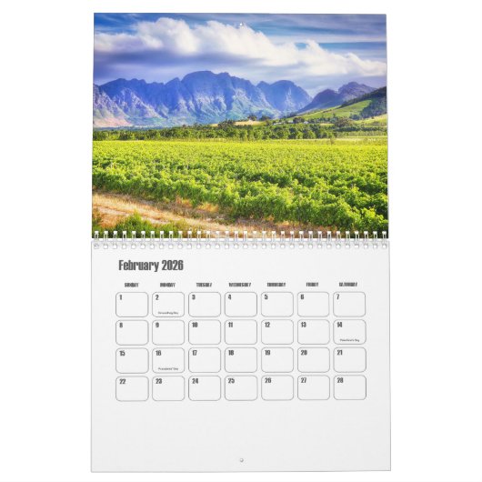 Kalender Zuid-Afrika (Feb 2026)