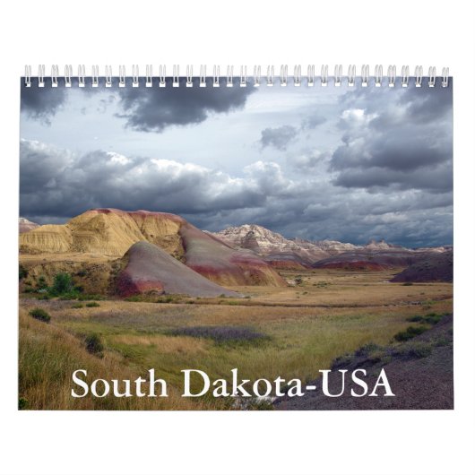 Kalender Zuid-Dakota-Verenigde Staten (Hoes)