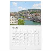 Kalender Zürich-Zwitserland (Mar 2027)