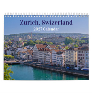 Kalender Zürich Zwitserland 2027