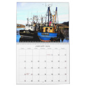 Kalenderbakken en -schepen van 2014 kalender (Jan 2026)