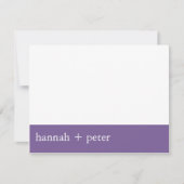 Kalenderbanner: RSVP kaartje (Voorkant)