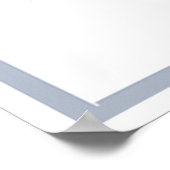 Kalenderblad Sneeuwrijke Berg Januari 2026 Poster (Hoek)