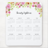 Kalenderbloemen 2018 muismat (Voorkant)