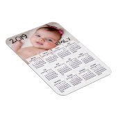 Kalenderfotomagneet 2019 magneet (Rechterzijde)