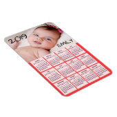 Kalenderfotomagneet 2019 magneet (Rechterzijde)