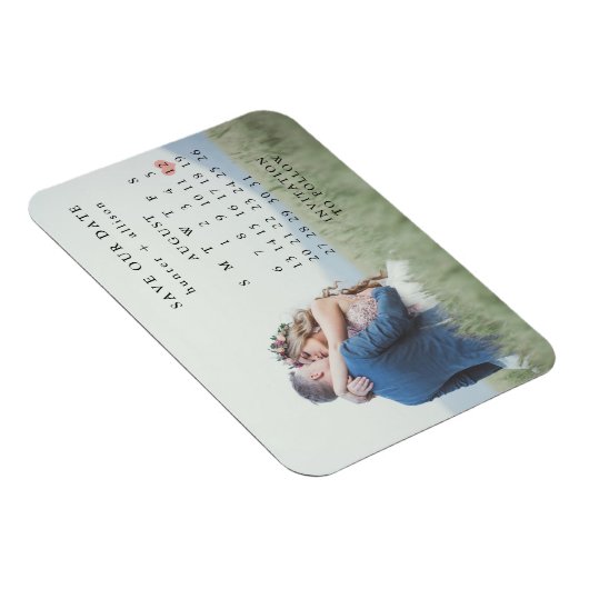 Kalenderfotomagneet Magneet (Rechterzijde)