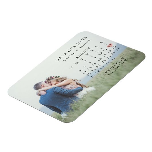 Kalenderfotomagneet Magneet (Linkerzijde)