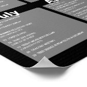 kalendergebeurtenissen poster (Hoek)