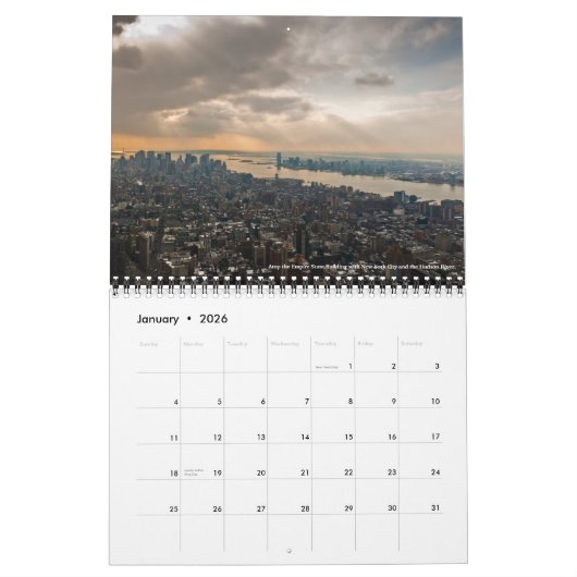 Kalenderjaar 2012, Bryan Fisher Kalender (Jan 2026)