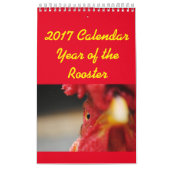 Kalenderjaar 2017 van het rooster kalender (Hoes)