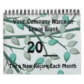 Kalenderjaar van het koken Recepten Bedrijf Promot Kalender (Hoes)